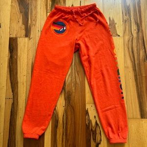 Aviator Nation Sweatpants- Orange